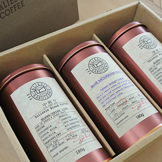 ブルーマウンテンが楽しめるコーヒーギフト3本セット