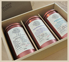 希少な最高級コーヒーギフト3本セット